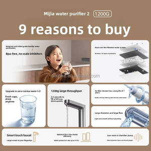 Purificatore d'<span class=keywords><strong>Acqua</strong></span> Intelligente Mijia 2 1200G, <span class=keywords><strong>Filtro</strong></span> per <span class=keywords><strong>Rubinetto</strong></span> Domestico con Controllo tramite App Xiaomi - Product Image 2