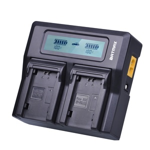BATMAX <span class=keywords><strong>NP</strong></span>-<span class=keywords><strong>FZ100</strong></span> NPFZ100 <span class=keywords><strong>NP</strong></span> <span class=keywords><strong>FZ100</strong></span> LCD double <span class=keywords><strong>chargeur</strong></span> rapide pour <span class=keywords><strong>Sony</strong></span> Alpha 9 A9 9R A9R 9S A9S A7RIII a7R3 7RM3 A7m3 BC-QZ1 caméra - Product Image 1
