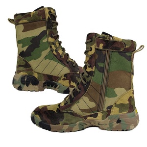 Venta directa de fábrica <span class=keywords><strong>botas</strong></span> de cuero medio asalto bosque camuflaje entrenamiento al aire libre senderismo <span class=keywords><strong>botas</strong></span> de hombre de alta calidad - Product Image 4