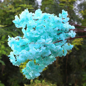 Fiori di ciliegio rami di seta finto sakura fiore artificiale per matrimonio centrotavola vero tocco <span class=keywords><strong>vip</strong></span> fiore di ciliegio fiore - Product Image 2