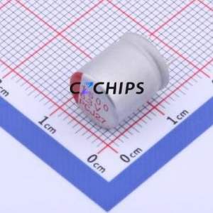 Condensador Sólido PC0J152MG120Z30CR0, Componente de Orificio Pasante (THT), D10xL12mm 1500uF 20% 6.3V - Product Image 1