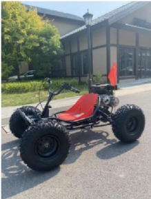 Vehículo Todoterreno de Carreras de 212 cc con Neumáticos de 10 Pulgadas, UTV de 8 Ruedas para Todo Terreno, para Playa, Montaña, Derrapes, Adultos, Dunas de Arena, Go-Kart - Product Image 5