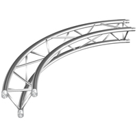 Plate-forme triangulaire en aluminium Truss Cadre de scène Truss circulaire personnalisé pour événement de concert en plein air