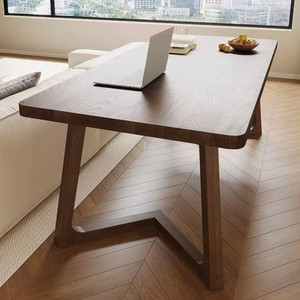 Pieds de table antidérapants et silencieux, design minimaliste, pour hôtel, cuisine, restaurant, table à manger en bois - Product Image 4