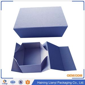 กล่องกระดาษรักษ์โลก กล่องแบบกำหนดเอง กล่องของขวัญพับได้แบบแม่เหล็ก - Product Image 5