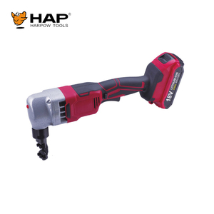 Machine à grignoter <span class=keywords><strong>électrique</strong></span> à double tête 18V Li-ion alimentée par batterie Cisailles à tôle sans fil de qualité bricolage - Product Image 2