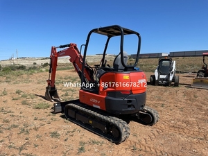 Excavatrice d'occasion de marque supérieure U35-4, mini-excavatrice de 3,5 tonnes de marque supérieure U35-4, prix bas pour les excavatrices de marque supérieure - Product Image 5