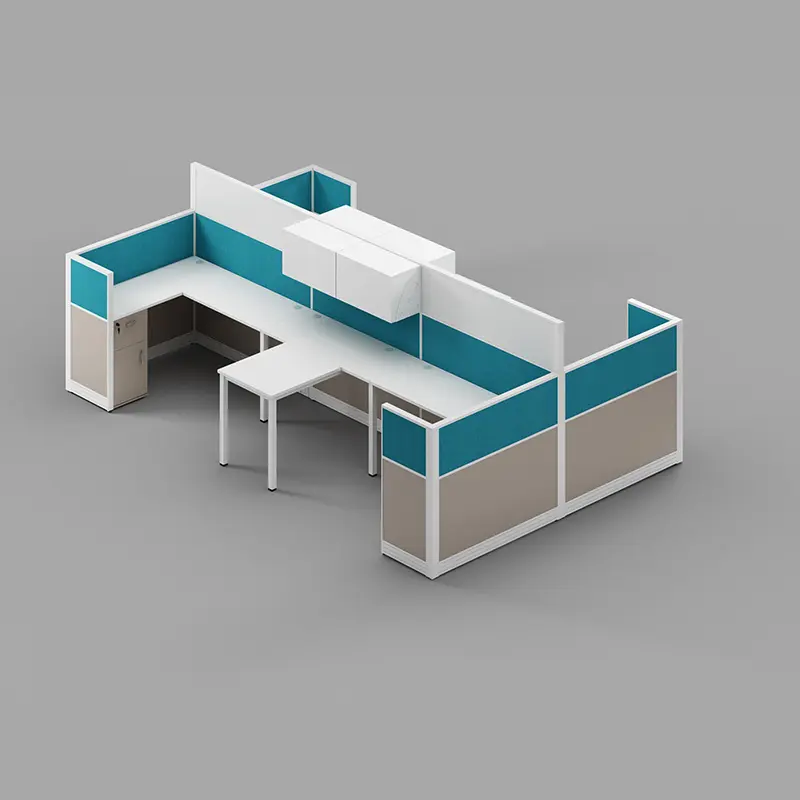 One Stop Modern coworking spaces Soundproof modular office cubicle workstation desk office furniture table office workstations