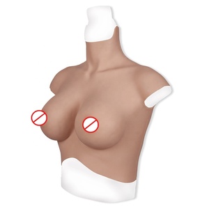 Shapewear B/C/D/E/<span class=keywords><strong>F</strong></span>/G/H Cup Drag Queen Crossdresser Cosplay Forme de poitrine réaliste en silicone faux <span class=keywords><strong>seins</strong></span> énormes faux <span class=keywords><strong>seins</strong></span> - Product Image 4