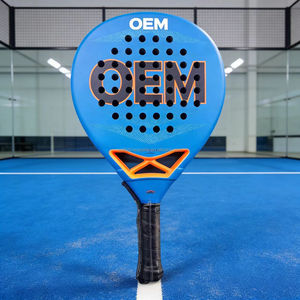 <span class=keywords><strong>Racchetta</strong></span> da <span class=keywords><strong>Padel</strong></span> Professionale in Fibra di Carbonio 100% /3K/12K/18K con Schiuma EVA, Produzione Diretta OEM da Produttore Cinese - Product Image 2