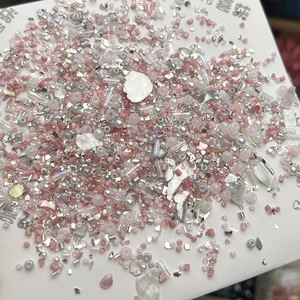 10.18 bricolage couleur magique pierre ours fait à la main Nail Art verre remplissage gravier flux chanvre sable noël animaux décorations 1 kg/<span class=keywords><strong>sac</strong></span> - Product Image 3