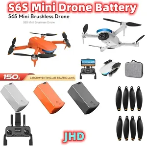 JHD-<span class=keywords><strong>Mini</strong></span> <span class=keywords><strong>drone</strong></span> S6S original avec batterie RC, quadrirotor, hélicoptère, accessoires en plastique, jouet, cadeau, pièces de rechange, fournisseur en gros - Product Image 4