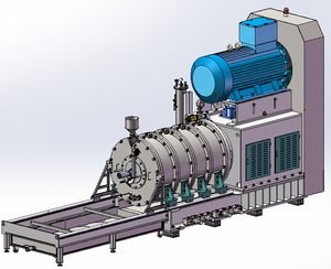 Năng Lượng Mới Loạt Công Nghiệp Cấp Pin Loại Tĩnh Vật Liệu Xả PU Rotor Bead Nhà Máy Mài Thiết Bị RTSM-1000BJP - Product Image 4