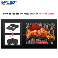 Écran d'affichage LED 3D à œil nu MPED 13000 luminosité P10 P8 P7.8 P6 affichage numérique sinage 3d