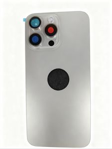 Cadre en aluminium, verre et métal pour objectif caméra, couvercle de <span class=keywords><strong>batterie</strong></span> arrière pour téléphone portable 15 Pro Max, accessoire de réparation - Product Image 5