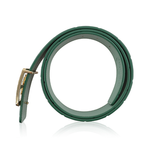 Factory direct-Cinturón de cuero bordado para mujer, Cinturón de piel con hebilla de pin - Product Image 4
