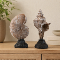 Décoration sur le thème de la plage, ornement de bureau côtier, coquillage décoratif pour la maison, cadeau de pendaison de crémaillère