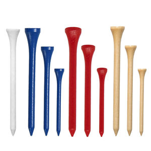 Tees de golf en gros, tees de golf en plastique incassables, tees de golf écologiques en bois et bambou multi-tailles - Product Image 4