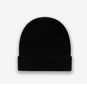 Chất Lượng Cao Thấp Moq Waffle Đan Mũ Acrylic Ấm Unisex Mùa Đông Beanie <span class=keywords><strong>Hat</strong></span> - Product Image 3