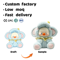 Boneka Maskot Acara Olahraga Custom dengan Logo Naga Bayi, Souvenir Upacara, Karakter Boneka Isi Dakron, Grosir