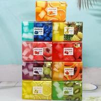 Jabones artesanales en barra, hechos a mano, al por mayor, con fragancia herbal y frutal de fresa, naranja y uva, hidratantes, 200g