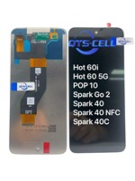 Nouvel écran QTS pour SPARK GO 2/Hot 60i-X6728 Series-Noir pour les entreprises Garantie d'un an
