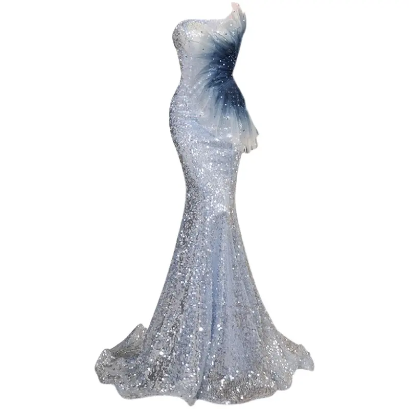 Sweetheart Pedreria Para Vestidos De Novia Long Aleeved Lace Diamond Wedding Dress 2021