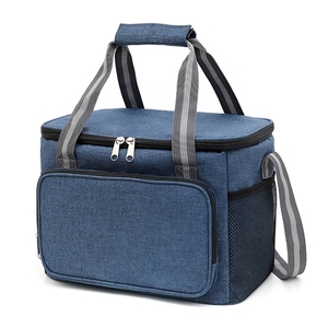 Sac Isotherme Repas pour Femme/Homme, Sac Glacière Anti-Fuite avec Poches, Sacs à Main Thermiques Souples Réutilisables pour Pique-Nique et Activités de Plein Air, Style Tendance - Product Image 1
