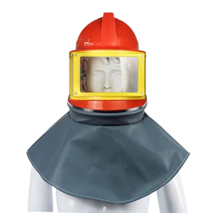 LEABON Casque <span class=keywords><strong>de</strong></span> <span class=keywords><strong>protection</strong></span> anti-éclaboussures <span class=keywords><strong>pour</strong></span> <span class=keywords><strong>sablage</strong></span> avec circulation d'air et écharpe intégrée <span class=keywords><strong>pour</strong></span> sablateur - Product Image 2