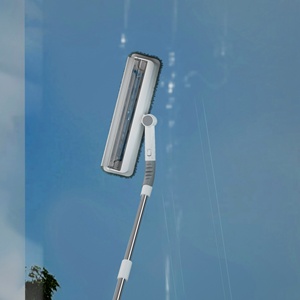 Realida 3-in-1 thân thiện với môi cửa sổ sạch squeegee dài xử lý kính làm sạch gạt nước cho cửa sổ màn hình làm sạch - Product Image 4