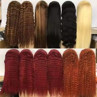 Perruques frontales en dentelle pleine pré-plumées 13x6 pour femmes noires, vendeur de perruques en dentelle 360 bouclées profondes lâches, perruques avant en dentelle Hd transparentes