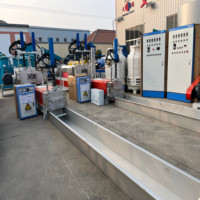 Machine de fusion pour le recyclage et la granulation de flocons EPS/PC/PA/PPR, à simple étage, haute capacité, avec vis, cylindre et moteur de remplacement