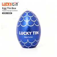 Boîte en métal de forme irrégulière personnalisée LUCKY TIN, boîte en étain de qualité alimentaire pour aliments, chocolat