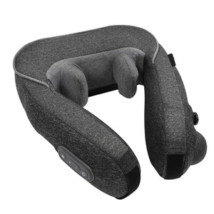 Oreiller intelligent en forme de U sans fil à infrarouge 6D pour la physiothérapie, soulagement des douleurs cervicales, fonction chauffante et pétrissante - Product Image 1