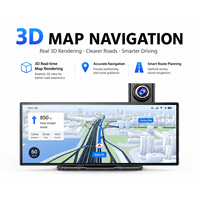 Écran de voiture sans fil 10,25 pouces CarPlay Android Auto, système d'infodivertissement automobile Android 15, navigation GPS, écran partagé, caméra embarquée