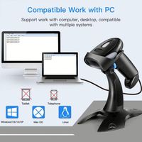Escáner de Código de Barras Inalámbrico Bluetooth WM930 2D QR 1D