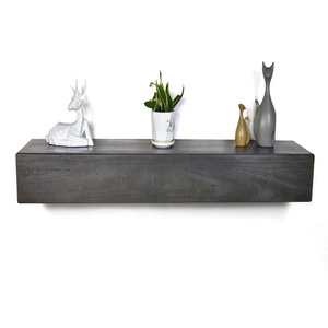 Manteaux en bois massif pour cheminée finie Manteau de cheminée de ferme mural avec manteau de cheminée Lion - Product Image 5