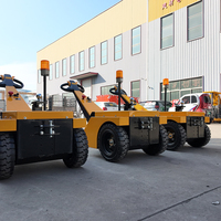 Tracteur de remorquage électrique compact pour la manutention de remorques de matériaux en entrepôt intérieur, certifié CE