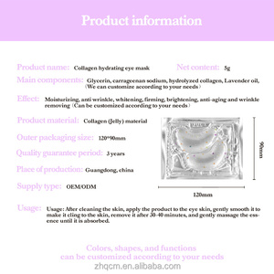 Meilleure vente Coussinets <span class=keywords><strong>pour</strong></span> les yeux en gel de collagène <span class=keywords><strong>pour</strong></span> soins personnels de beauté Masque hydrogel doré <span class=keywords><strong>anti</strong></span>-rides en cristal <span class=keywords><strong>pour</strong></span> les yeux - Product Image 5
