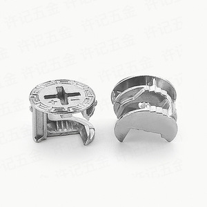 Zinc Alloy Eccentric <b>Wheel</b> 15mm Panel Furniture Connector Easy Installation - Product Image 1