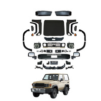 Accessoires extérieurs : Pare-chocs, calandre, garde-boue, rétroviseur, phare, kit carrosserie pour Toyota Land Cruiser LC76 – Améliorez votre LC76 vers la version 2024
