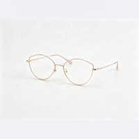 Gafas con Forma de Ojo de Gato, Anti Luz Azul, Diseño Elegante, Protección Ocular, Montura Óptica CR39 para Mujer