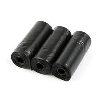 Vente en gros de sacs à déchets de différentes couleurs imprimés de taille personnalisée HDPE LDPE PE portable 100% sac en plastique biodégradable