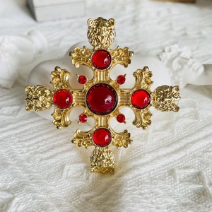 Elegante Spilla Vintage a Croce, Lussuosa Spilla a Forma di Leone con Cristalli <span class=keywords><strong>per</strong></span> Donna, Gioielli di Moda, Accessori <span class=keywords><strong>per</strong></span> Cappotti Invernali e Giacche, Regalo <span class=keywords><strong>per</strong></span> Feste - Product Image 2