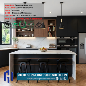Spécialisation dans la conception et la production d'armoires de cuisine, usine de fabrication d'armoires de cuisine <span class=keywords><strong>sur</strong></span> mesure, unité automatique, petit mobilier, ensemble complet d'armoires de cuisine - Product Image 1