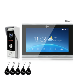 Système d'interphone vidéo intelligent Anjielo, 4 fils, vision nocturne infrarouge, détection <span class=keywords><strong>de</strong></span> mouvement, télécommande Tuya, résistant à l'eau - Product Image 6