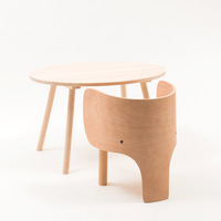 Chaise de Camping pliante de haute qualité pour enfants canapé en bois européen pour les repas scolaires en plein air pour bébés tout-petits avec des animaux