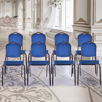 Chaises de banquet et de réception en tissu royal pour événements, mariages, hôtels, en gros, à vendre