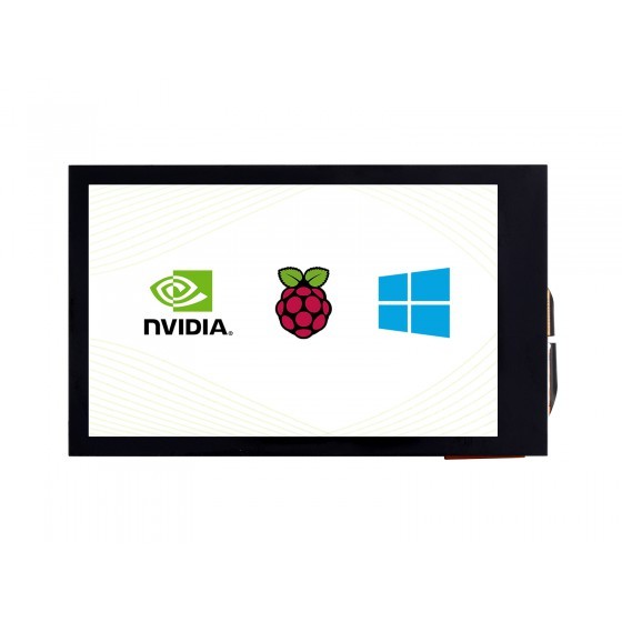 3.5inch IPS Capacitive Touch LCD Display 480X800 Adjustable Brightness Raspberry Pi