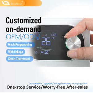 ट्या स्मार्ट वाई-फाई जिग्बी BAC-9000 टच स्क्रीन वॉल-माउंटेड Hwwwc सिस्टम lcd डिस्प्ले साप्ताहिक प्रोग्राम योग्य प्रशंसक कोइल थर्मोस्टैट - Product Image 5